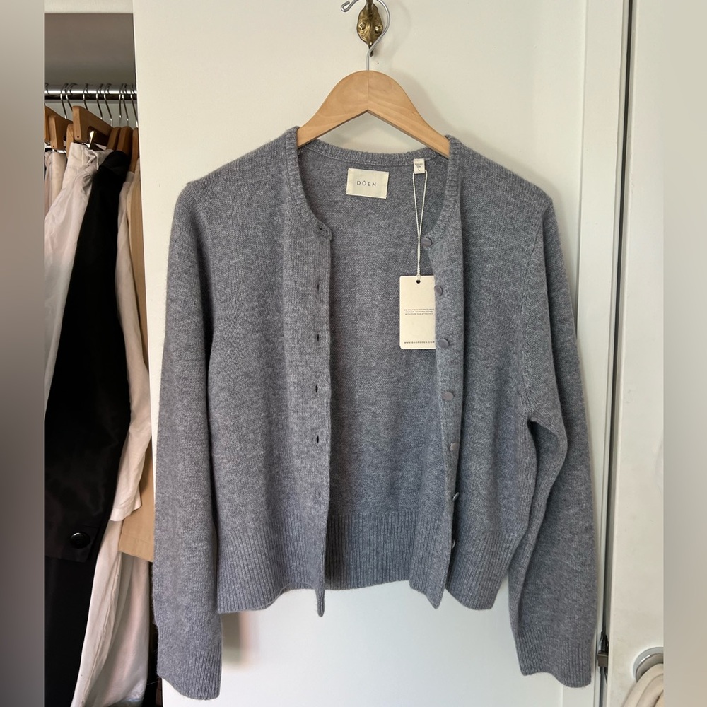 NWT Doen Fairchild Cashmere Cardigan